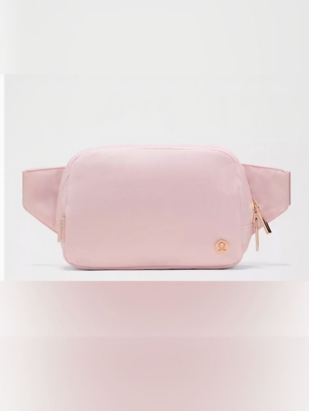 Lululemon Everywhere Belt Bag Large Long Adjust Straps Blissful Pink Zip NWT